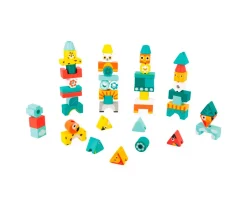 Niños Janod Apilable Totem Tropik 52 Piezas