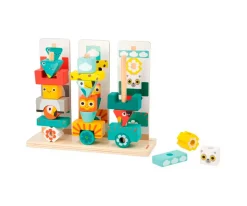 Niños Janod Apilable Totem Tropik 52 Piezas