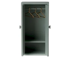 Maileg Armario de Madera Soft Blue Ratón^Niños Casa De Muñecas De Madera