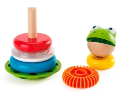 Niños Hape Aros Apilables Del Señor Rana