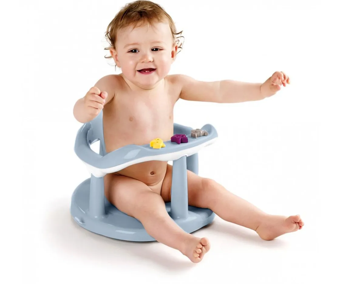 Niños Thermobaby Asiento Baño Aquababy Azul/Blanco