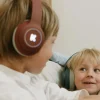 Niños Kidywolf Auriculares K-EARS Bluetooth con Limitador de Volumen Rojo