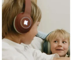 Niños Kidywolf Auriculares K-EARS Bluetooth con Limitador de Volumen Rojo
