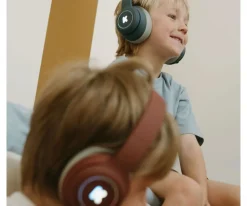 Niños Kidywolf Auriculares K-EARS Bluetooth con Limitador de Volumen Rojo