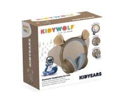 Niños Kidywolf Auriculares KidyEars Infantiles con Orejas de Animal Oso