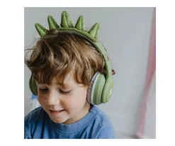 Niños Kidywolf Auriculares KidyEars Infantiles con Orejas de Animal Dinosaurio