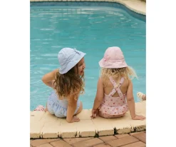 Monnëka Bañador Cruzado con Volantes Strawberries^Niños Bañadores Niños