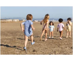 Monnëka Bañador Pañal Volantes Crab Coral^ Bañadores Pañal