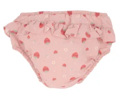 Monnëka Bañador Pañal Volantes Strawberries^ Bañadores Pañal