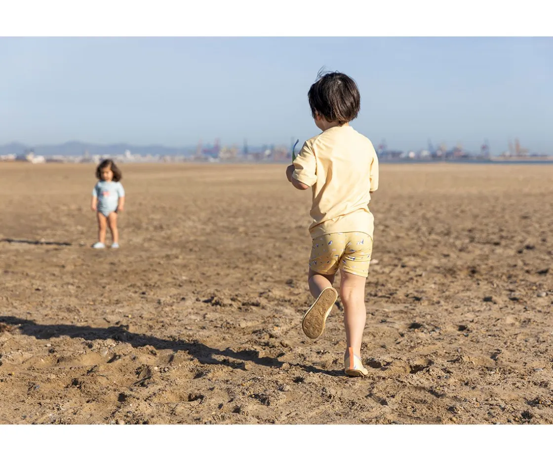 Monnëka Bañador Short Crab Coral^Niños Bañadores Niños