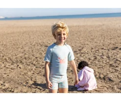 Monnëka Bañador Short Crab Coral^Niños Bañadores Niños