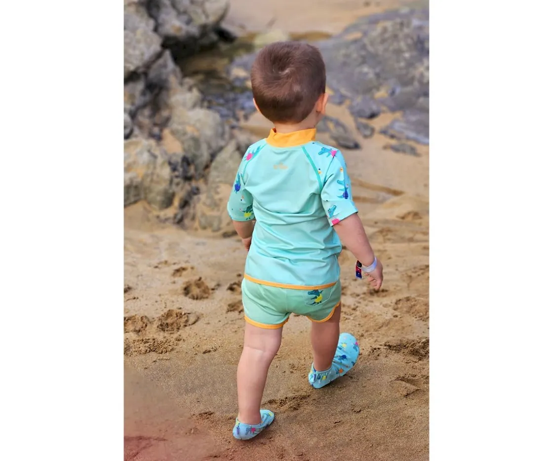 BTBOX Bañador Short Protección Solar Cocodrilos^Niños Bañadores Niños
