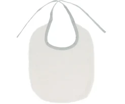 Cristina de Jos'h Babero Algodón Mini Star Grey Personalizable