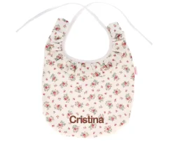 Cristina de Jos'h Babero Algodón Toscana Personalizable^ Baberos Personalizados