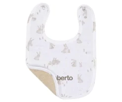 Little Dutch Babero Baby Bunny Personalizable