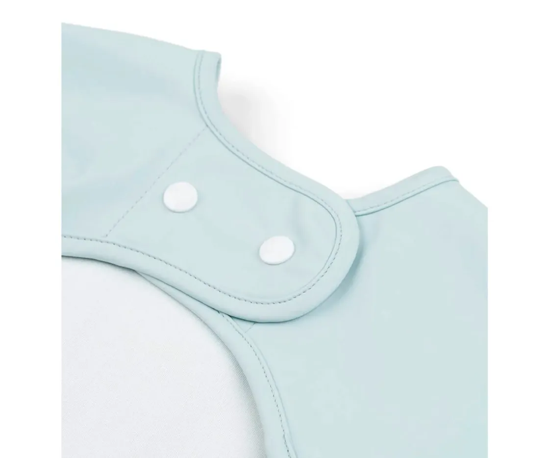 Done by Deer Babero con Mangas Blue Wally 6-18m Personalizable