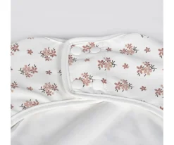 Walking Mum Babero con Mangas Botton Flores