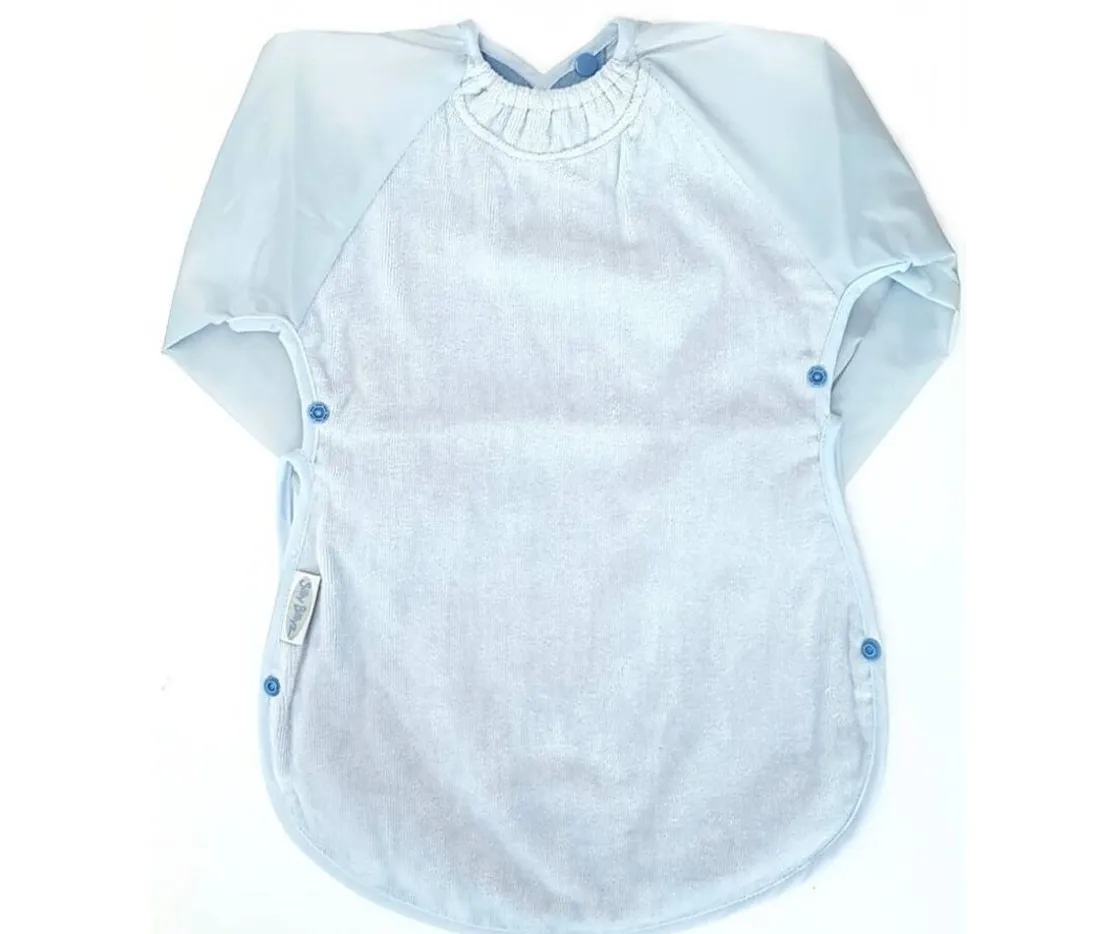 Silly Billyz Babero con Mangas Gigante Azul Pastel^ Baberos