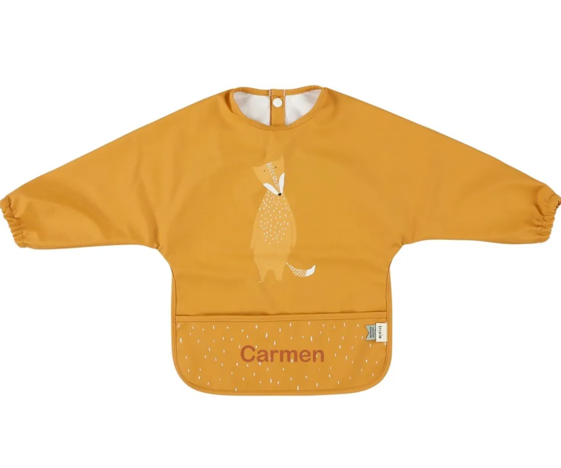 Trixie Babero Con Mangas Impermeable Mr. Fox Personalizable