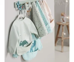 Done by Deer Babero con Mangas Lalee Sand 6-18m Personalizable