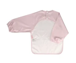 Tutete Babero con Mangas Leaves Pink