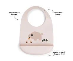 Done by Deer Babero de Silicona Pigee^ Baberos