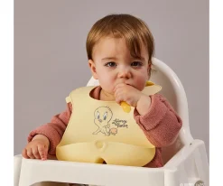 b.box Babero Silicona Enrollable Looney Tunes^ Baberos