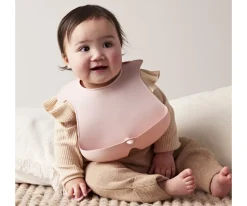 b.box Babero Silicona Enrollable Blush^ Baberos