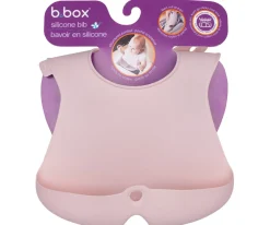 b.box Babero Silicona Enrollable Blush^ Baberos