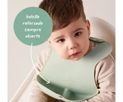 b.box Babero Silicona Enrollable Ocean^ Baberos