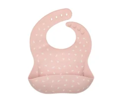 Tutete Babero Silicona Leaves Pink