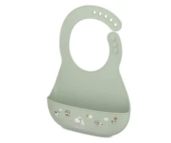 Mepal Babero Silicona Mio Little Farm^ Baberos Impermeables