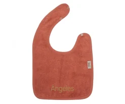 Timboo Babero Apricot Blush Personalizable