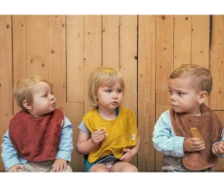 Timboo Babero Apricot Blush Personalizable