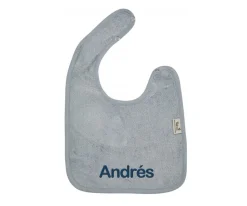 Timboo Babero Moon Blue Personalizable