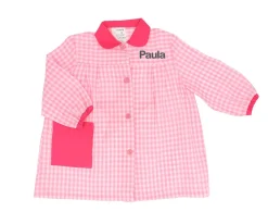 Tutete Textil Babi Colegio Big Star Rosa Personalizable^ Babis Escolares