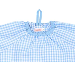 Tutete Textil Babi con Bolsillo Central Vichy City Cars Personalizado