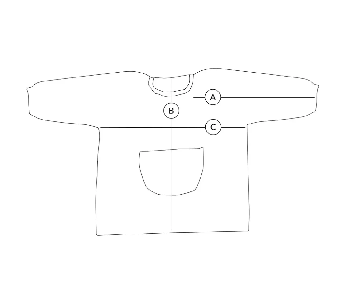 Tutete Textil Babi con Bolsillo Central Vichy Trucks Personalizado