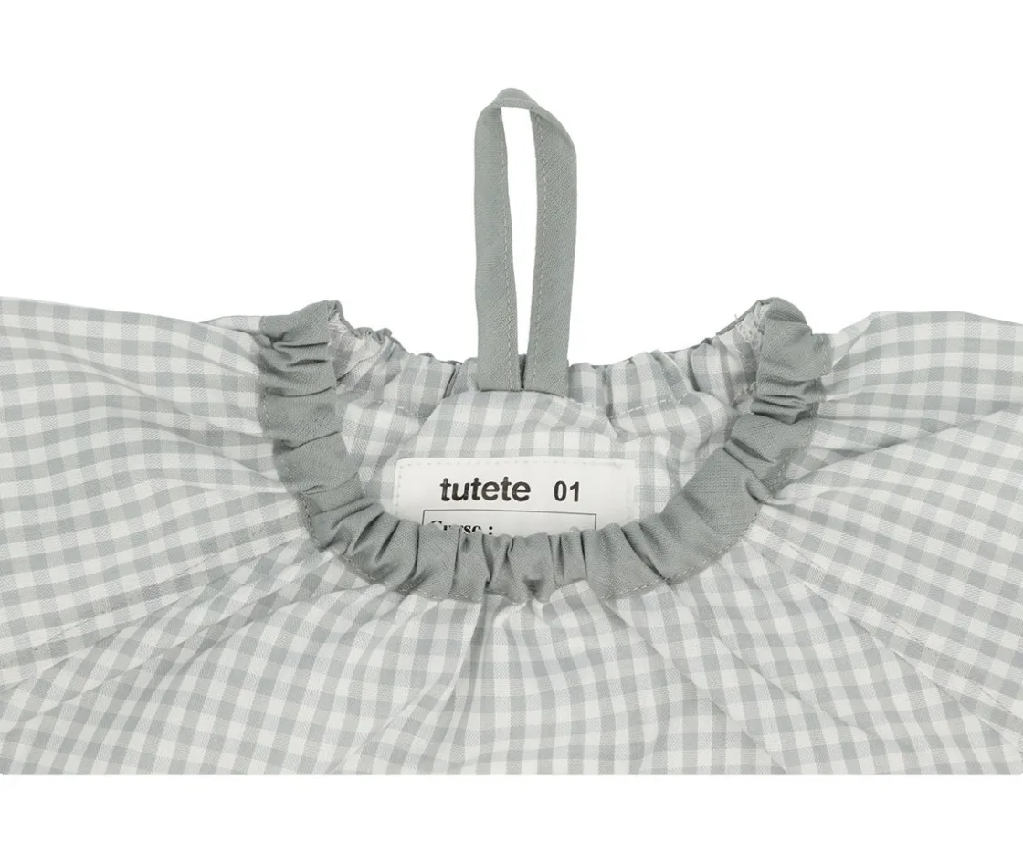 Tutete Textil Babi con Bolsillo Central Vichy Trucks Personalizado