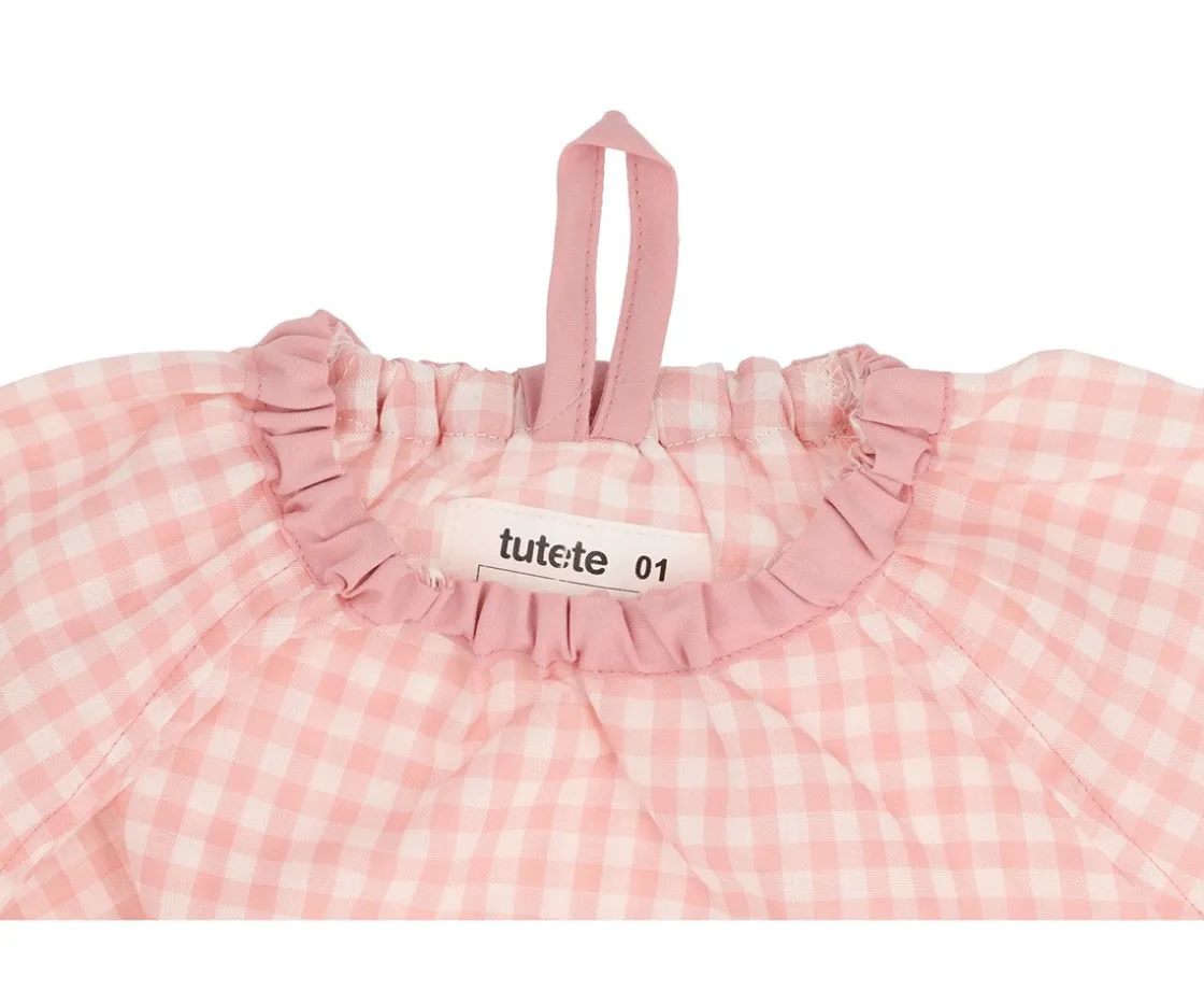 Tutete Textil Babi con Bolsillo Central Vichy Bugs Personalizado
