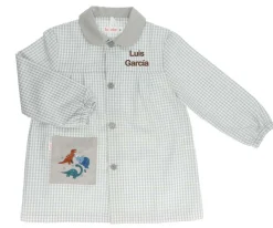 Tutete Textil Babi Seber con Botones Dinos World Personalizable