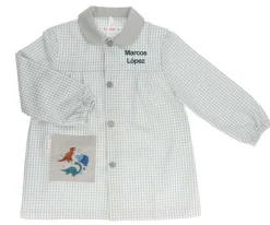 Tutete Textil Babi Seber con Botones Dinos World Personalizable