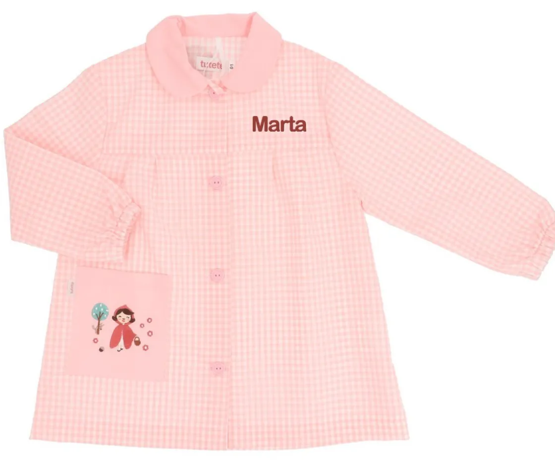 Tutete Textil Babi Seber con Botones Little Red Personalizable