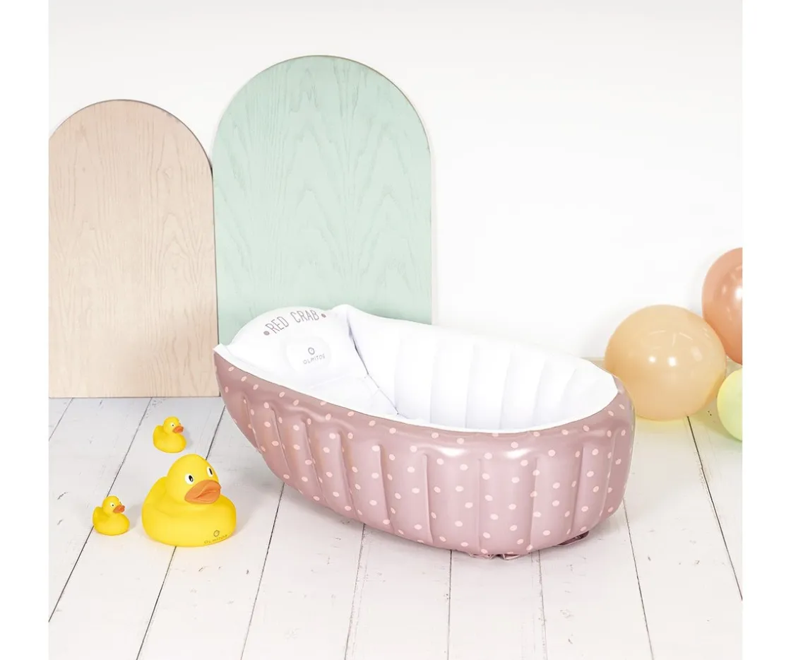 Olmitos Bañera Hinchable Crab^Niños Bañeras Bebé