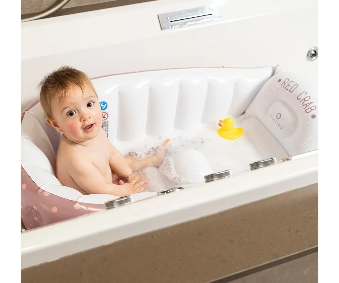 Olmitos Bañera Hinchable Crab^Niños Bañeras Bebé