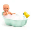 Djeco Bañera Pájaro con Bombeo^Niños Accesorios Para Muñecas