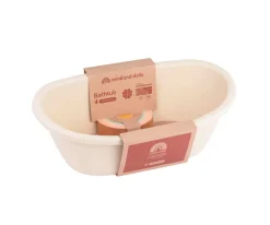 Niños Miniland Bañera y Esponja para Muñecos