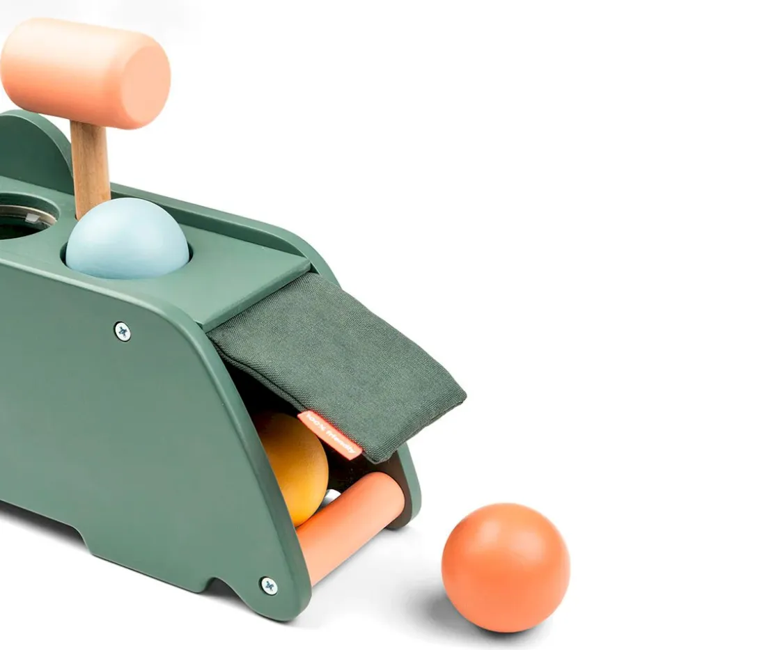 Done by Deer Banco de Martillo Croco Green^Niños Juguetes Para Niños De Un Año