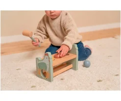 Niños Little Dutch Banco Golpeo con Bolas Little Farm FSC