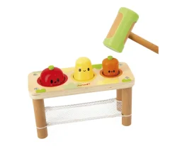 Janod Banco Martillo Verduras^Niños Juguetes Para Niños De 18 Meses